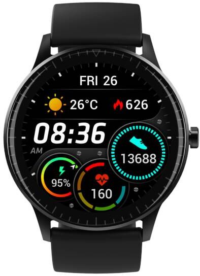 Denver Smartwatch mit HR Sensor, grau