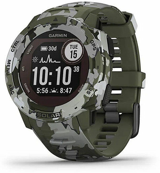 Garmin GPS-Sportuhr Instinct® Solar grün   X 010-02293-06 Auf Lager Unisex EG