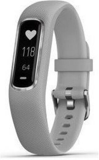 Garmin Vivosmart 4 - Activity Tracker Hellgrau/Silber - S/M