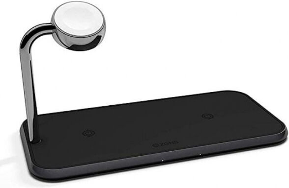 Zens ZEDC05B/00 - Dual + Watch Aluminium Wireless Charger