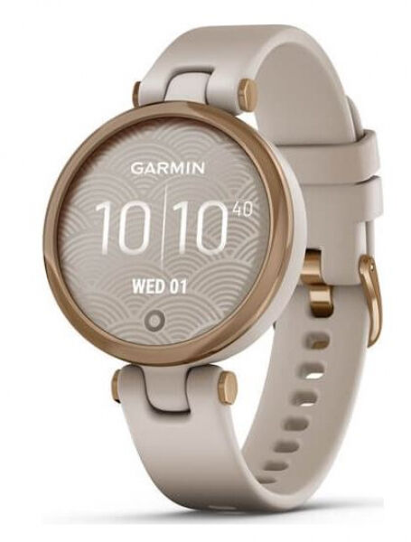 Garmin Lily Sport - Smartwatch - Achatgrau/Rosegold