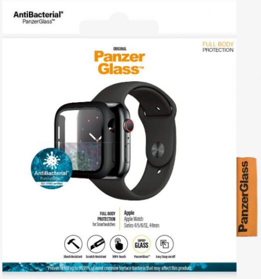 Panzerglass Full Body Apple watch 4/5/6/SE 44mm - Schwarz