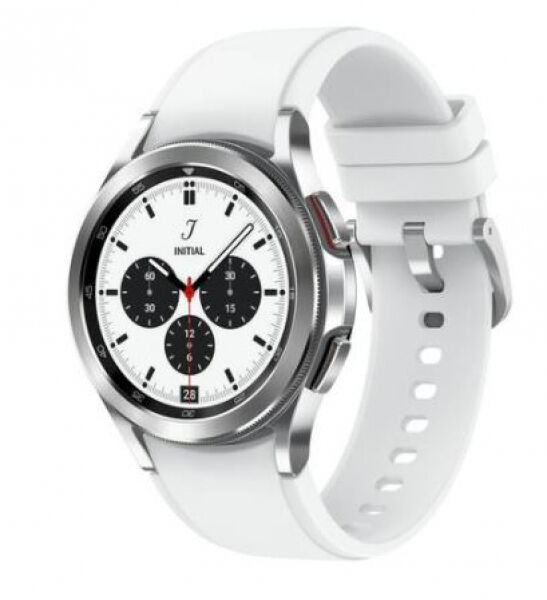Samsung Galaxy Watch4 Classic - Smartwatch / 42mm - Silber (EU-Modell)