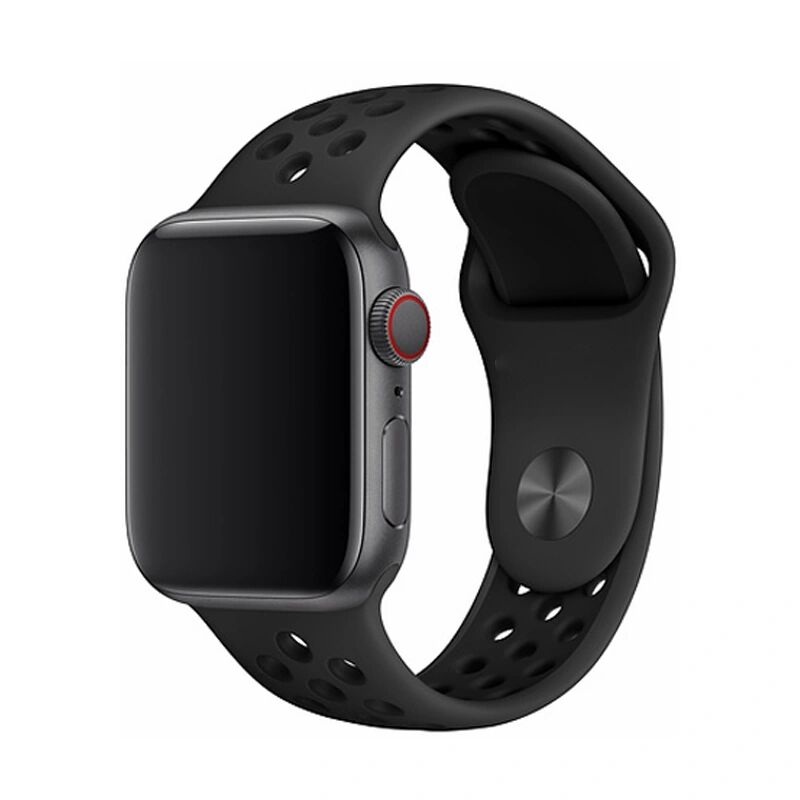 Devia Řemínek pro Apple Watch 38mm / 40mm / 41mm - Devia, Sport2 Black