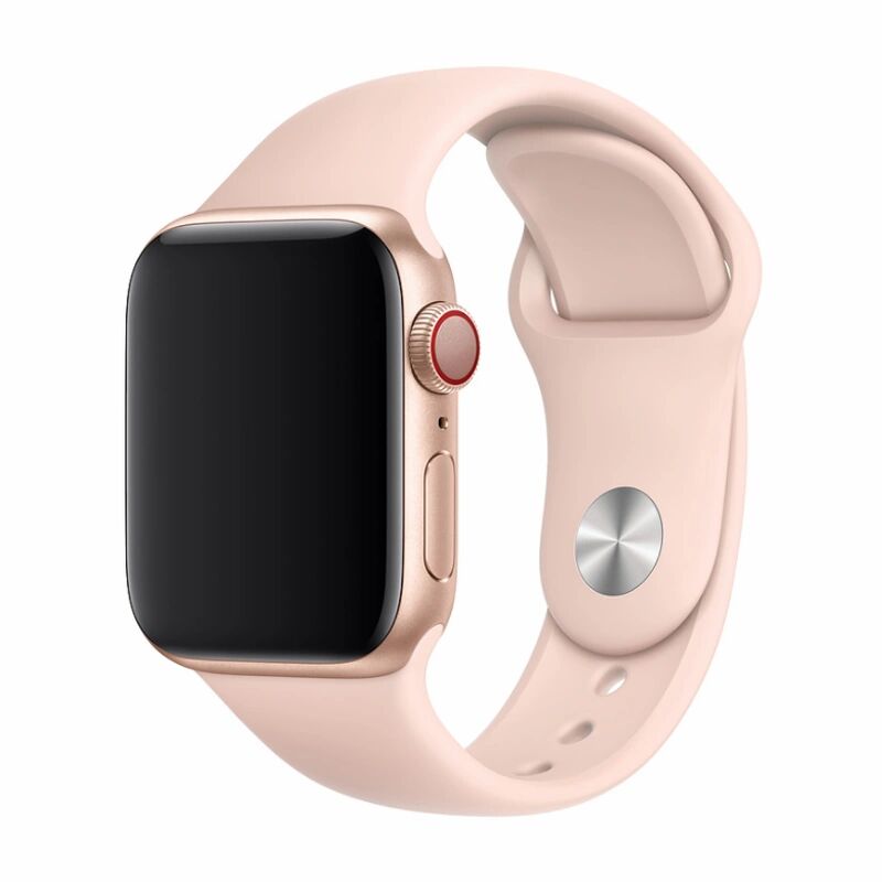 Devia Řemínek pro Apple Watch 42mm / 44mm / 45mm - Devia, Sport Pink Sand