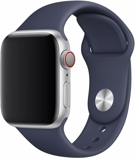 Devia Řemínek pro Apple Watch 42mm / 44mm / 45mm - Devia, Sport Midnight Blue