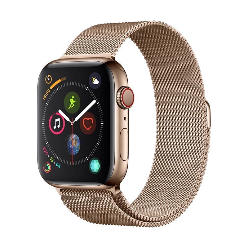 Devia Řemínek pro Apple Watch 38mm / 40mm / 41mm - Devia, Milanese Gold