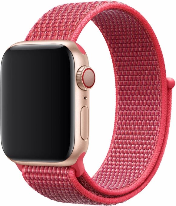 Devia Řemínek pro Apple Watch 38mm / 40mm / 41mm - Devia, Sport3 Hibiscus