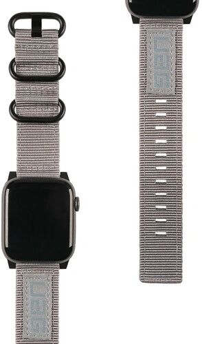 Urban Armor Gear Řemínek pro Apple Watch 38mm / 40mm / 41mm - UAG, Nato Strap Grey