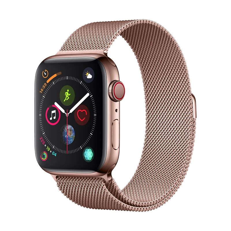 Devia Řemínek pro Apple Watch 38mm / 40mm / 41mm - Devia, Milanese Rose