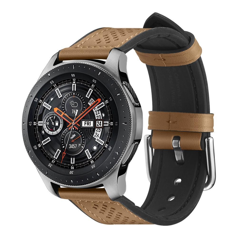 Spigen Řemínek pro Samsung Galaxy Watch 45mm / 46mm - Spigen, Retro Fit Brown