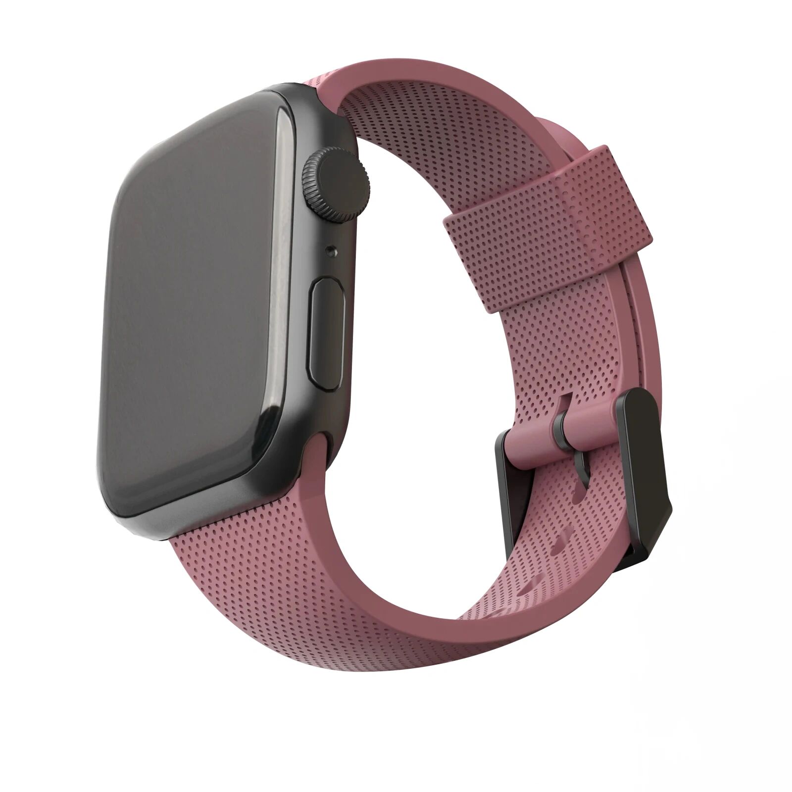 Urban Armor Gear Řemínek pro Apple Watch 42mm / 44mm / 45mm - UAG, U Silicone Strap Rose