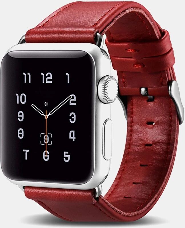 iCarer Řemínek pro Apple Watch 38mm / 40mm / 41mm - iCarer, Vintage Red