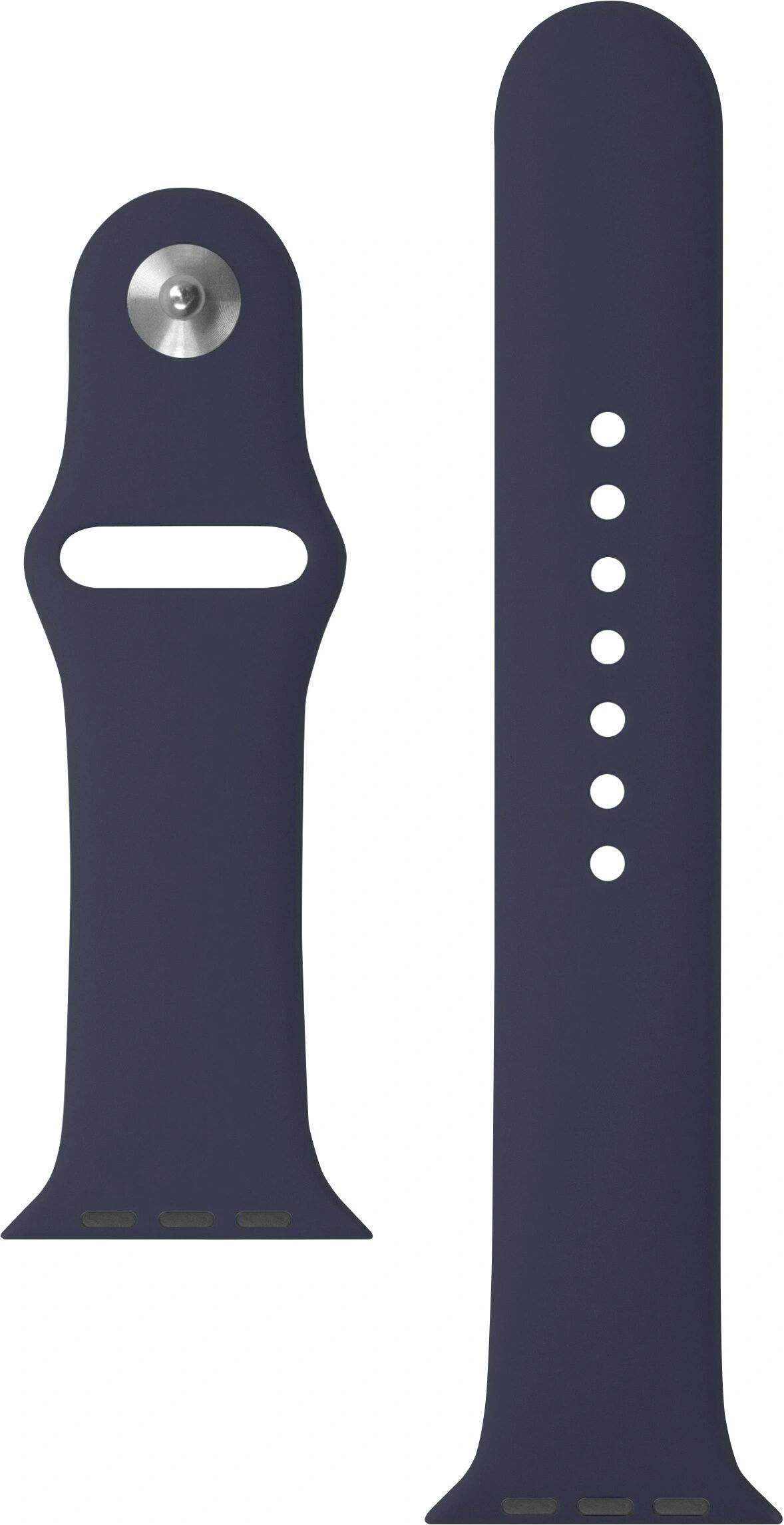 Xqisit Řemínek pro Apple Watch 42mm / 44mm / 45mm - Xqisit, Silicone Blue