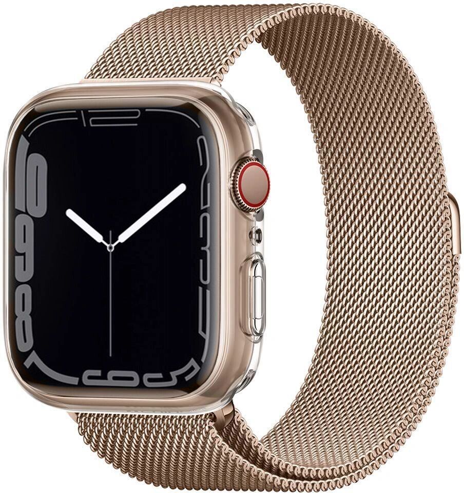 Spigen Pouzdro / kryt pro Apple Watch 44mm / 45mm - Spigen, Liquid Crystal Clear