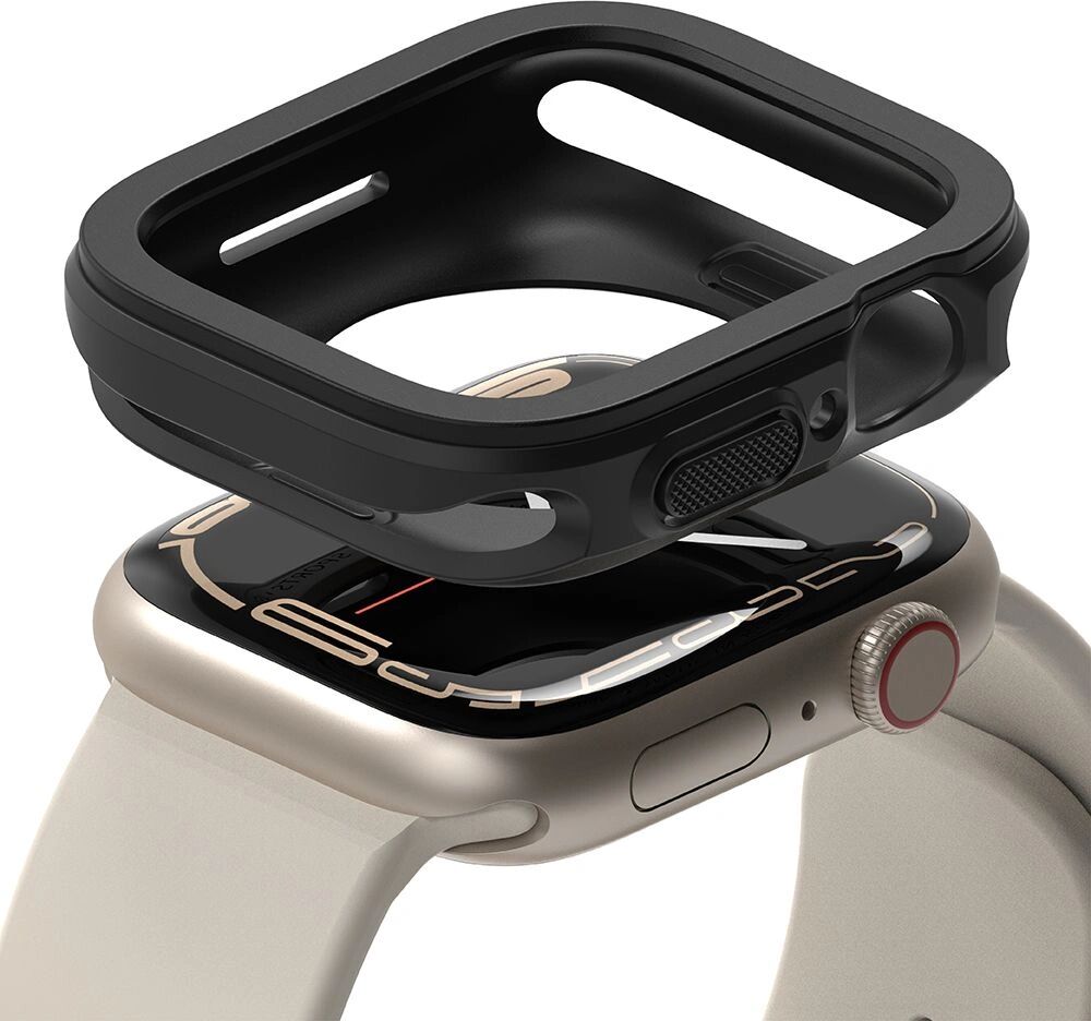 Ringke Pouzdro / kryt pro Apple Watch 45mm - Ringke, Air Black