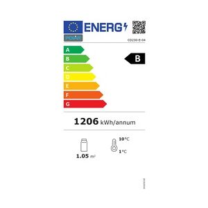 Gastronoble Gastro Kühlvitrine Polar 160 schwarz