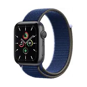 Apple Watch Series 5 40 mm Aluminiumgehäuse space grau am Sport Loop mitternachtsblau [Wi-Fi]A1