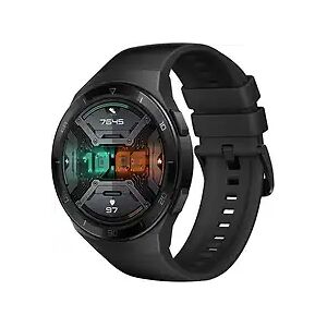 Huawei Watch GT 2e 46 mm schwarz am Silikonarmband graphite black