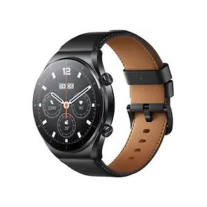 Xiaomi Watch S1 46 mm schwarz am Lederarmband schwarz [Wi-Fi]