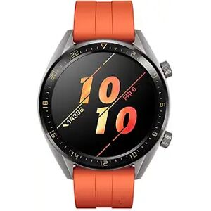 Huawei Watch GT 46,5 mm titangrau am Silikonarmband orange [Active Edition]