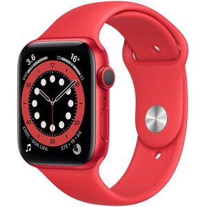 Apple Watch Series 6 Aluminium 44 mm (2020)   GPS   rot   Sportarmband rot