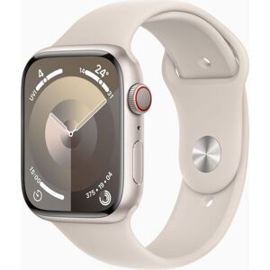 Apple Watch Series 9 Aluminium 45 mm (2023)   GPS   Polarstern   Sportarmband Polarstern S/M