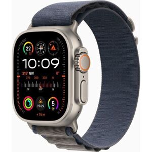 Apple Watch Ultra 2 (2023)   GPS + Cellular   silber   Alpine Loop blau Medium