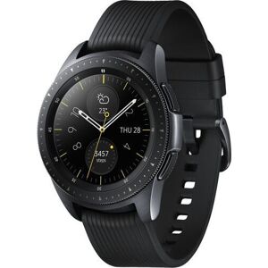 Samsung Galaxy Watch 42mm (2018)   schwarz   4G   Sportarmband schwarz
