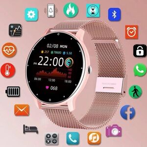 Sacosding Smart Watch Zl02 Neue Smart Uhr Männer Frauen Full Touch Screen Sport Fitness Uhr Ip67 Wasserdichte Bluetooth Anruf Für Android Ios Smartwatch Männer