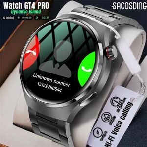 Sacosding Smart Watch Sacosding Watch4 Smartwatch Gt4pro Amoled360 * 360 Hd Full Screen Touch Bluetooth Anruf Blutdruck Überwachung Gps Uhren Gt4pro