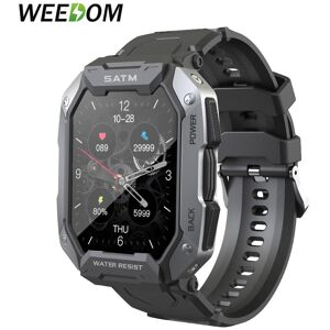 Weedom 2023 Neue Smart Uhr Männer Ip68 5atm Wasserdichte Outdoor Sport Fitness Tracker Gesundheit Monitor Smartwatch Für Android Ios