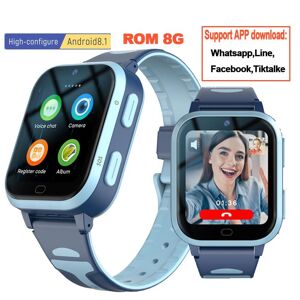 Kgg Kids Smart Watch 4g Gps Smart Watch Kinder Mit Rom 8 Gb Videoanruf Rückruf Monitor Wecker Telefon Android Uhr Kinder Smartwatch.