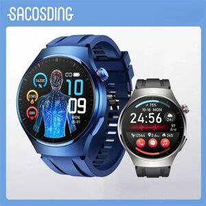 Sacosding Smart Watch Sacosding Neue Smart Watch Ekg + Ppg Bluetooth Anruf 466*466 Amoled 1,43 Zoll Full Touch Screen Smartwatch Blutdruck Sport Uhr Für Android