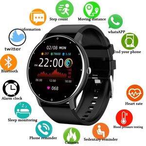 Zodvboz 2023 Smart Uhr Männer Frauen Full Touch Screen Sport Fitness Uhr Mann Ip67 Wasserdichte Bluetooth Für Android Ios Smartwatch Männer