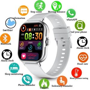 Wula Mall 2024 Neue Smart Uhr Männer Frauen Full Touch Körper Temperatur Herz Rate Monitor Smartwatch Wasserdichte Intelligente Armbanduhr