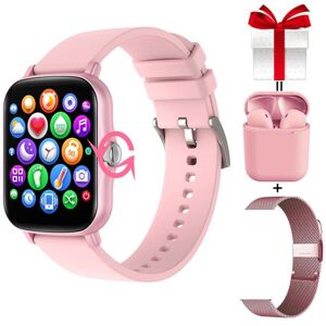 Zjm  Mall Smart Watch 2024 Männer Frauen 1,69 Zoll Full Touch Screen Fitness Tracker Ip67 Wasserdicht Gts 2 2e Smartwatch Pk P8 Plus