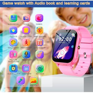 Kgg Kids Smart Watch 22 Spiele Uhr Kinder Smart Watch Musik-Player Taschenlampe Schrittzähler Gewohnheit Tracking Kinder Smartwatch Jungen Mädchen Geschenke Anruf Uhr