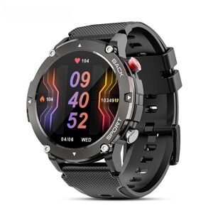 Sacosding Smart Watch Sacosding Smart Uhr Männer Bluetooth Anruf Sprach Assistent Sport Fitness Tracker Heart Rate Monitor Smartwatch Für Android Ios