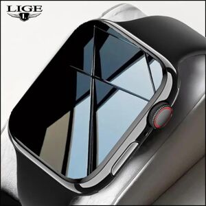 Lige Smartwatch Für Herren, Voll-Touchscreen, Bluetooth-Anruf, Wasserdichte Uhren, Sport-Fitness-Tracker, Intelligente Damenuhr + Box