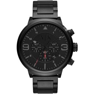 Giorgio Armani Uhrenarmband Armani AX1375 Stahl Schwarz