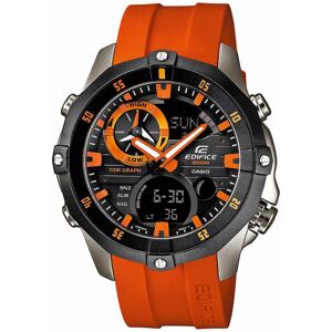 Uhrenarmband Casio EMA-100B-1A4V / 5299 / 10449650 Kautschuk Orange 22mm