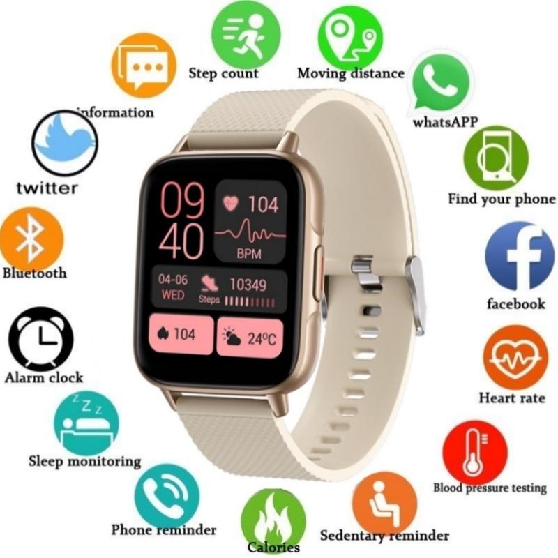 Aliya Trade Neues Intelligentes Armband Fw02, Herzfrequenzüberwachung, Ip68, Wasserdicht, Sport-Smartwatch, Nfc, Offline-Zahlung, Bluetooth-Anruf, Sprachassistent