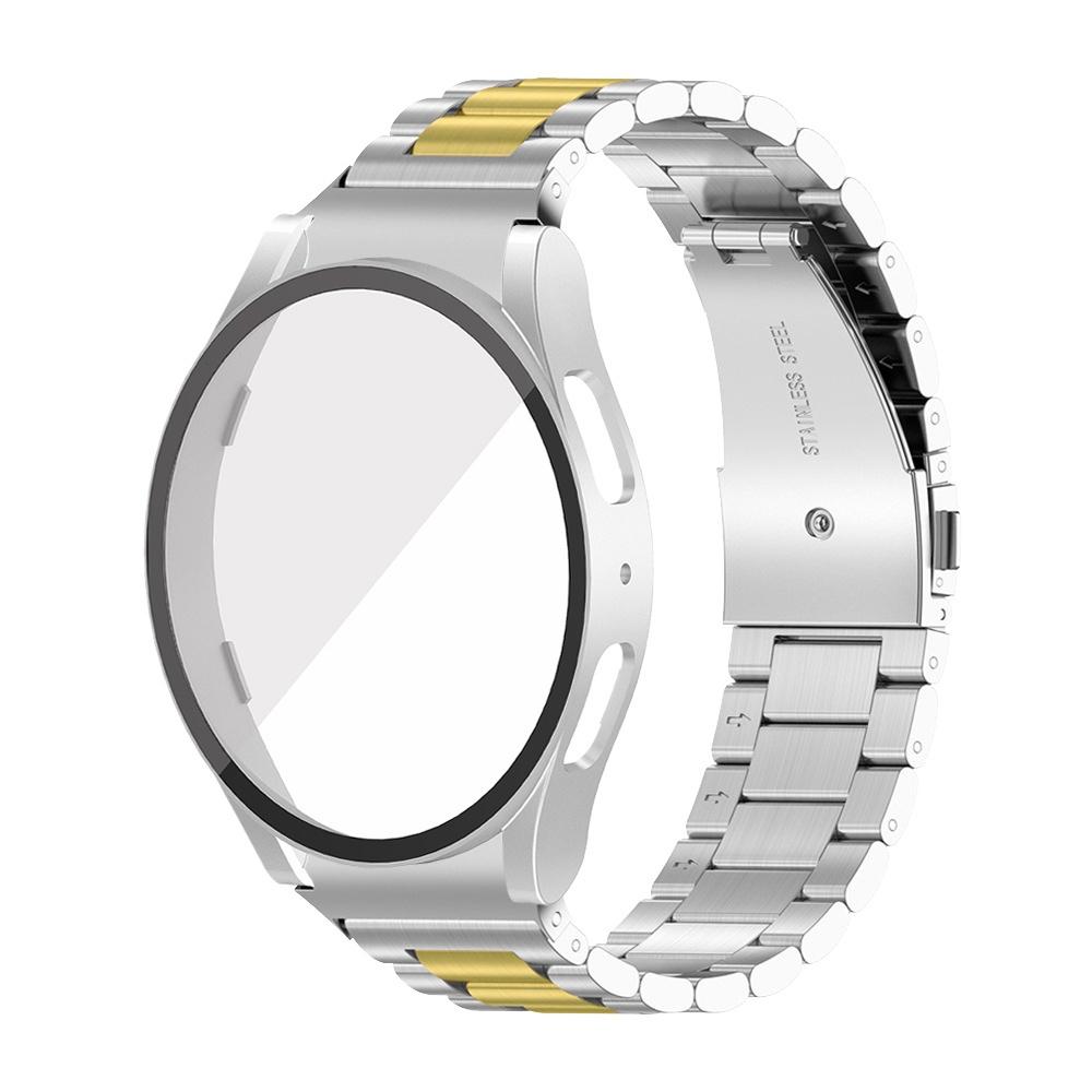 Hobbit-3c Accessories Band + Hülle Für Samsung Galaxy Watch 6 4 5 44 Mm 40 Mm 43 Mm 47 Mm Armband Galaxy Watch 4 Classic 46 Mm 42 Mm 5 Pro 45 Mm Armband Tpu-Hülle
