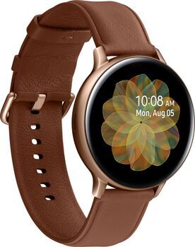 Samsung Wie neu: Samsung Galaxy Watch Active 2 R820/R825 44mm   R825   Edelstahl   gold