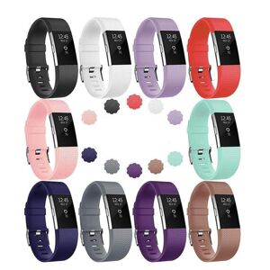 INF Fitbit Charge 2 armbånd - pakke med 10 armbånd