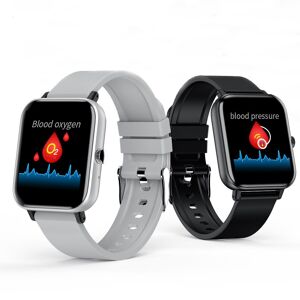 High Discount [Bluetooth 5.0] H25 1.54′ Fuld berøringsskærm BT Call armbånd Immunitet HR Blod Oxygen Monitor GPS Running Route Track Smart Watch - Hvid