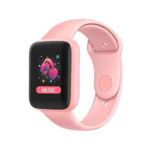 High Discount D20s Smart Watch For Mænd Bluetooth Connected Phone Pulsmåler Fitness Sports Smartwatch pink
