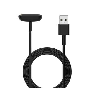 MTK Fitbit Luxe/Charge 5 1m USB Opladningskabelholder - Sort