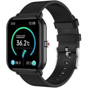 My Store Q9 Pro 1.7 inch TFT HD Screen Smart Watch, Support Body Temperature Monitoring/Heart Rate Monitoring(Black)